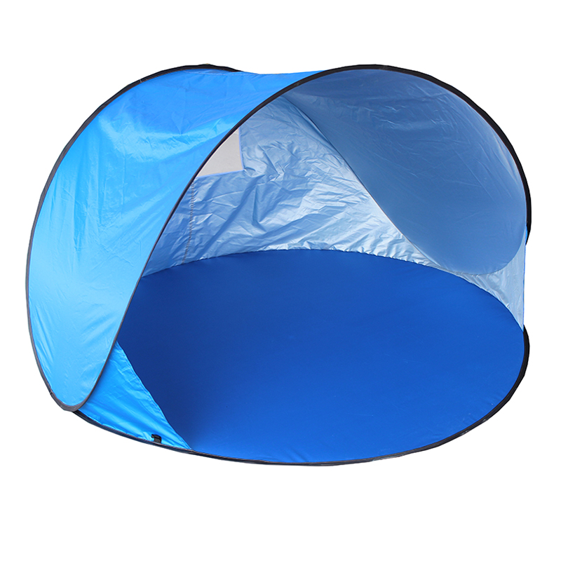 185T Nylon 3-sekunnin nopeasti avautuva pop up Beach Sunshade -teltta TN1902, johon mahtuu kaksi aikuista